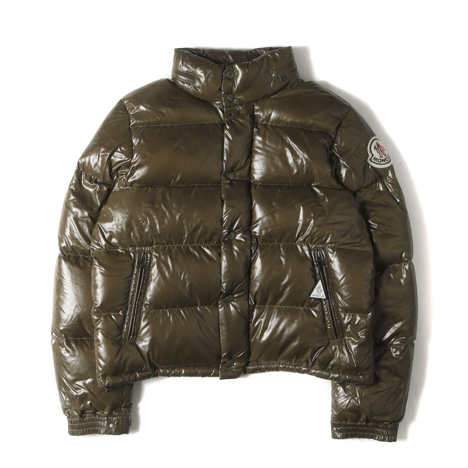 MONCLER (モンクレール) シャイニーナイロン ダウンジャケット