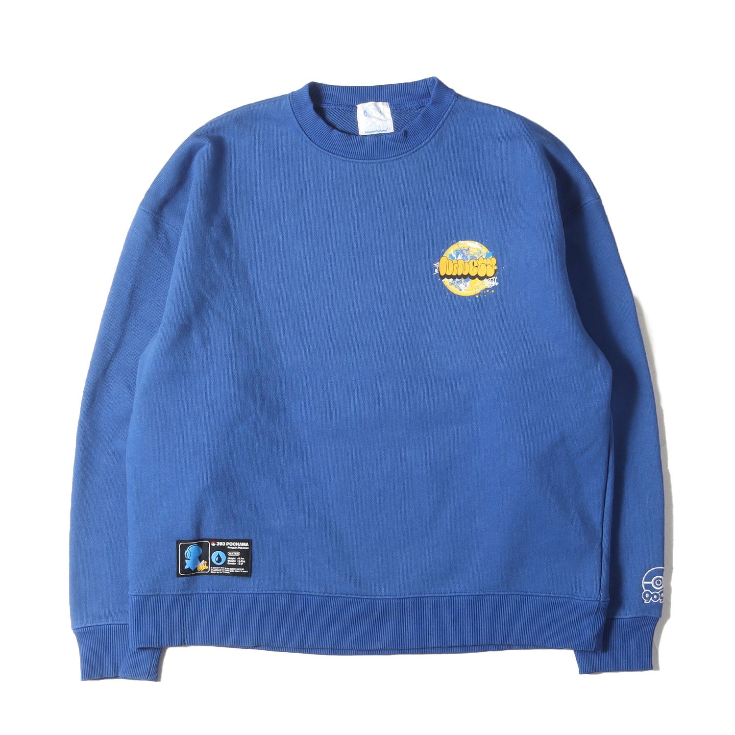 21AW ×POKEMON POCHAMA キャラクター グラフィティプリント クルー