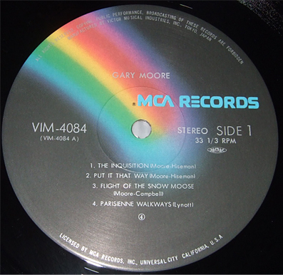 1982:[LP] ギター・クレイジー | r246c's room for GARY MOORE.