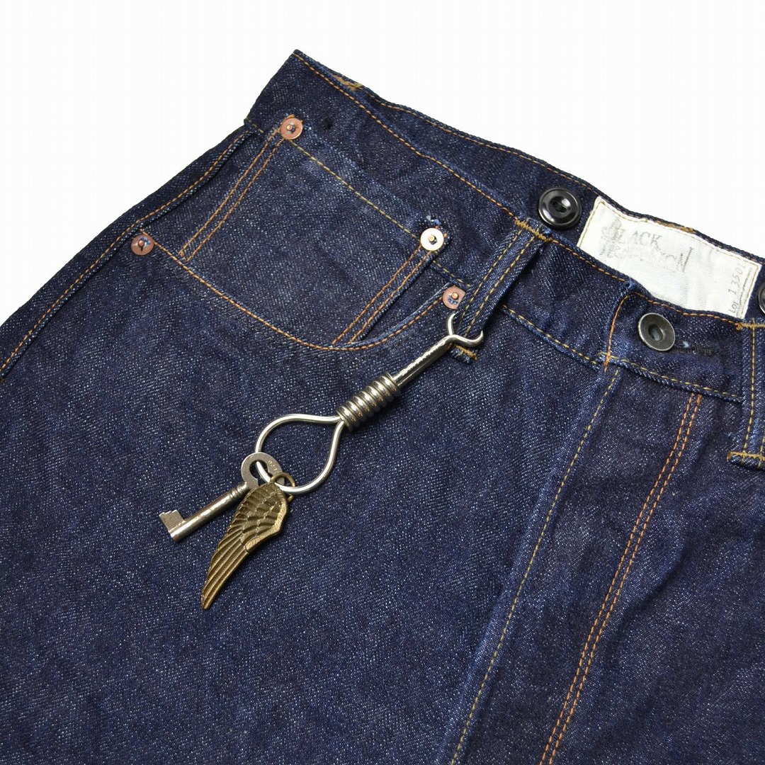 BLACK SIGN Main Lodge / Hang Noose Key Chain / All Stainless