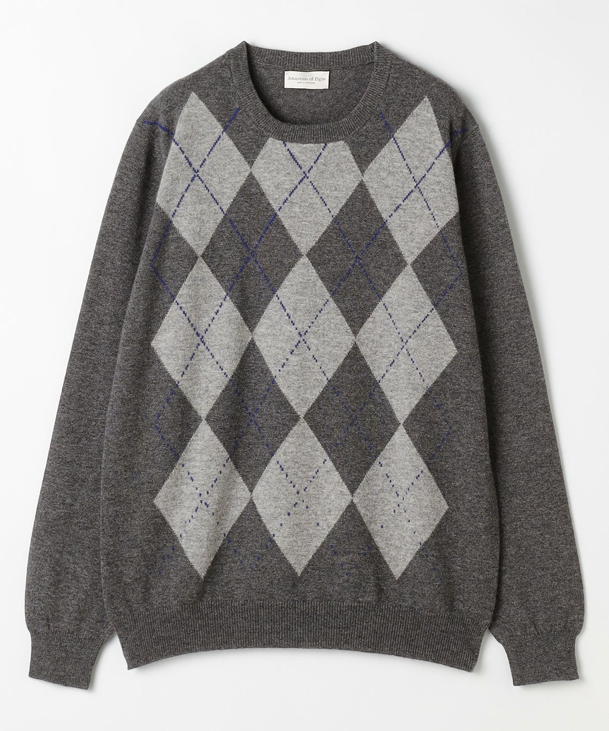 アーガイルセーター(カシミヤ)(MEN) 全2色 | BRITISH MADE
