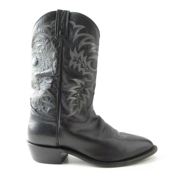 USA製 Tony Lama トニーラマ ウエスタンブーツ 黒 10.5D 28.5cm