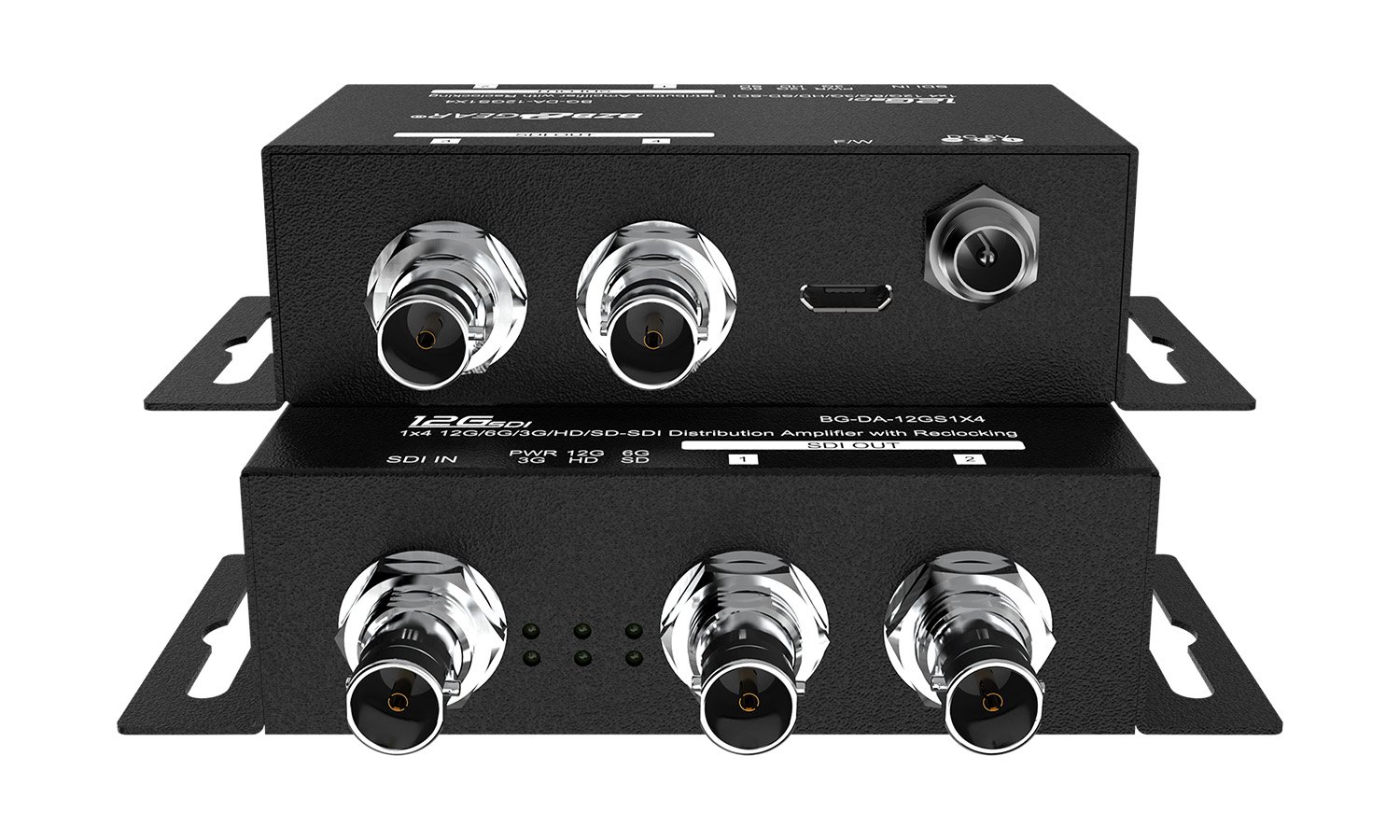 4K UHD 12G-SDI 1x4 Splitter / Distribution Amplifier
