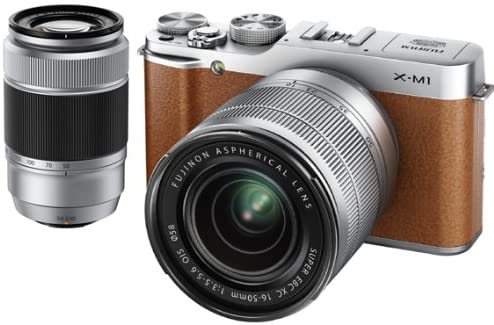 フジフイルム(FUJIFILM) X-M1 ダブルズームレンズキット ブラウンの