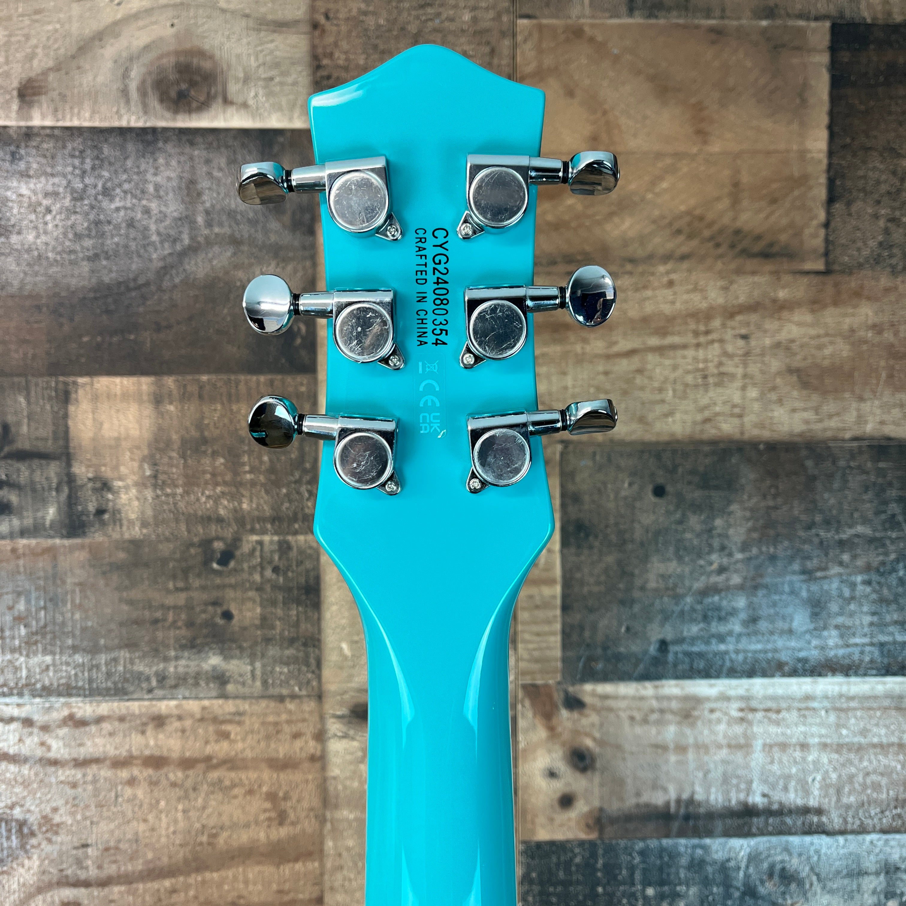 Gretsch G5232T Electromatic Double Jet FT with Bigsby, Caicos Green, 3