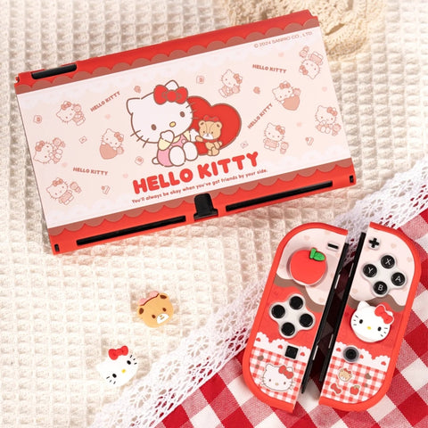 サンリオ］ハローキティ switch カバー アナログスティックカバー