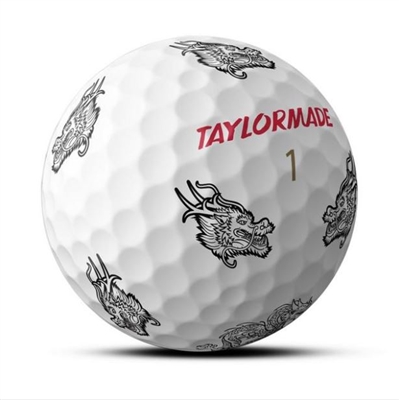 Limited Edition TaylorMade TP5 Pix Golf Balls - Dragon