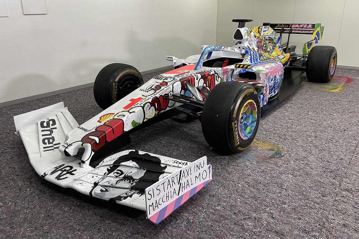 アイルトン・セナをトリビュート。ユニークなアートF1カーがイモラで公開へ
