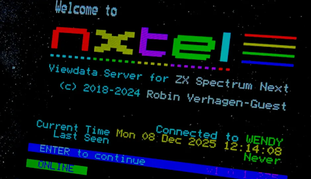 Putting ZX Spectrum Next on the internet #CircuitPython