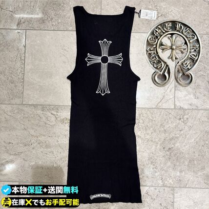 ブラック（黒）系 CHROME HEARTS(クロムハーツ) キャミソール