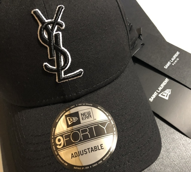 SAINT LAURENT】NEW ERA YSL MONOGRAM CAP (Saint Laurent/キャップ