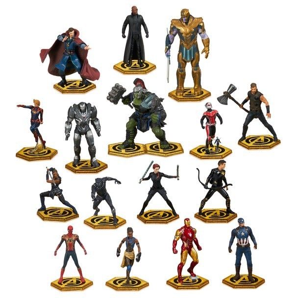 DISNEY】 マーベル アベンジャーズ フィギュアプレイセット (Disney