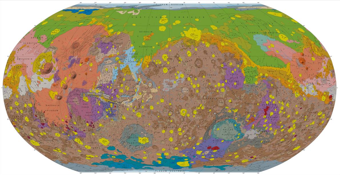 火星地図200年の歴史、こんなに進化した15点 | ナショナル ジオ