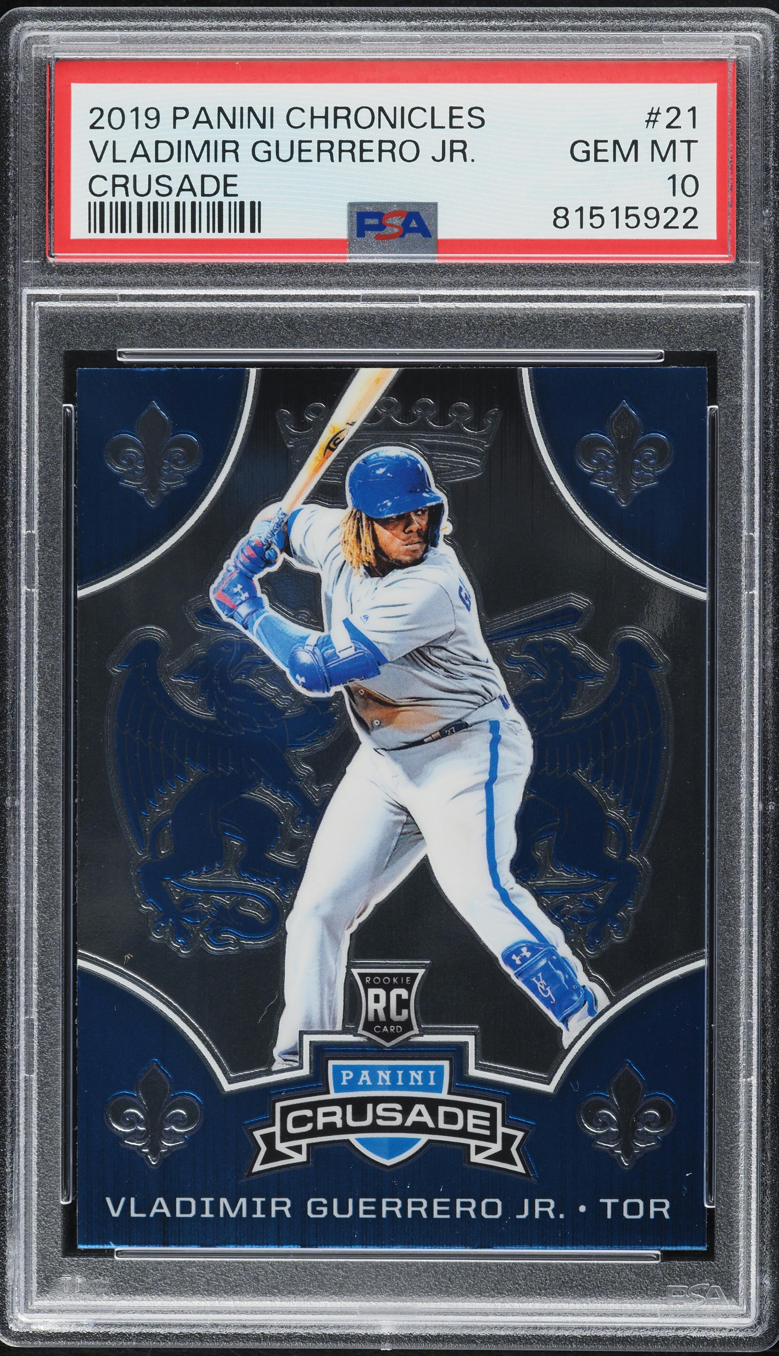 2019 Panini Chronicles Crusade Vladimir Guerrero Jr. ROOKIE #21