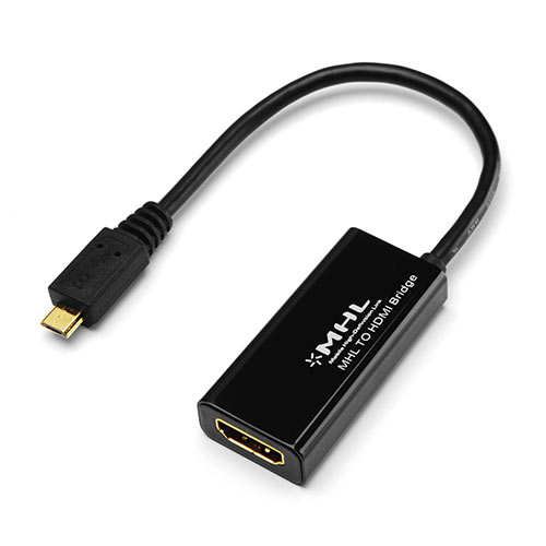 MHLケーブル HDMI変換アダプタ（Xperia Z4・Z3・Z3 compact・Z3 Tablet