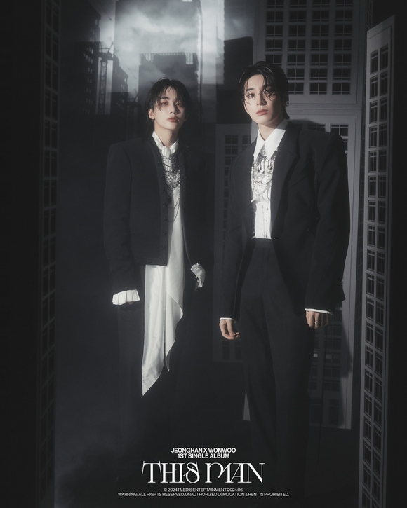 SEVENTEEN ジョンハン＆ウォヌの新ユニット、1stシングル「THIS MAN