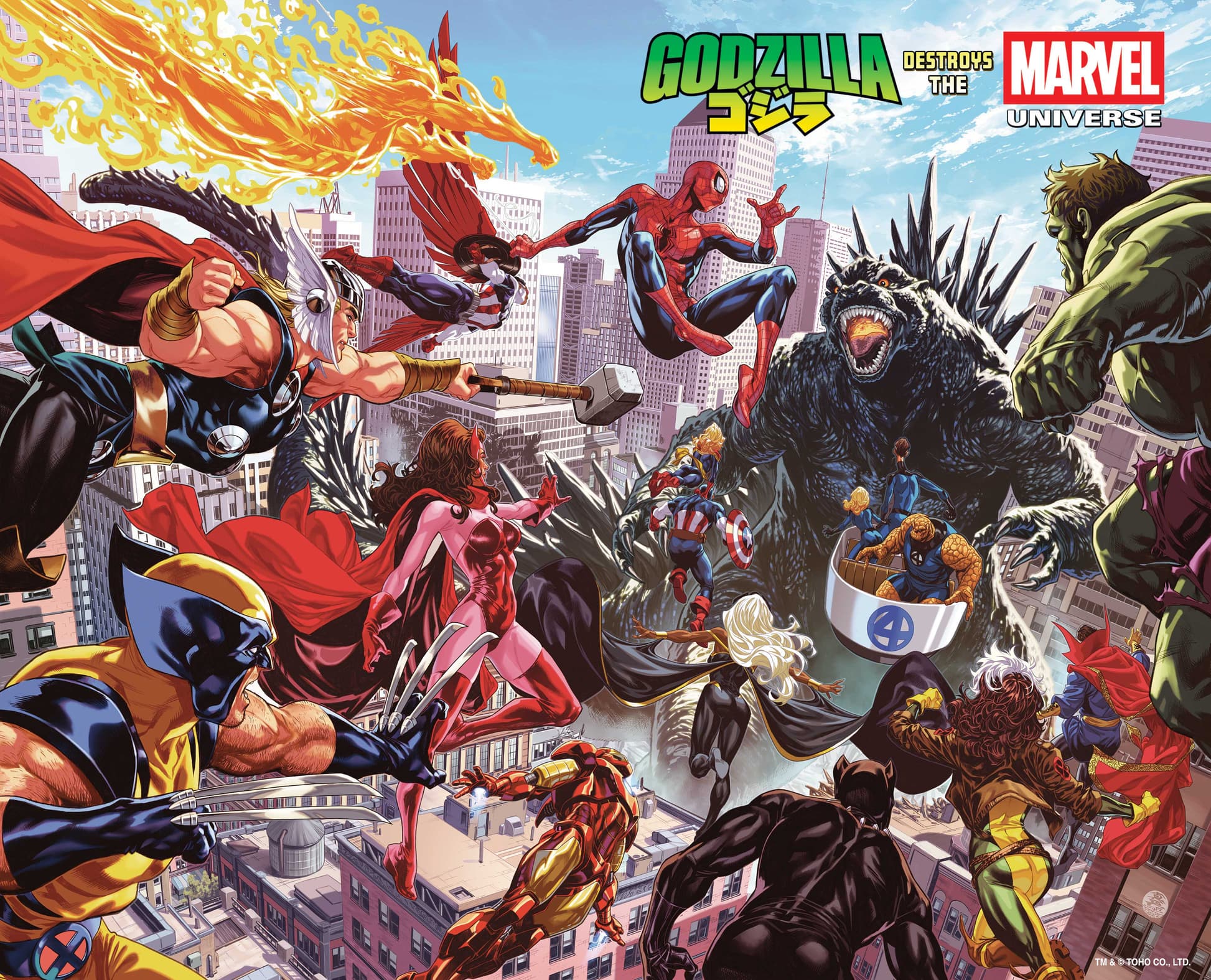 Marvel and Toho International Deliver a Pop Culture-Shattering