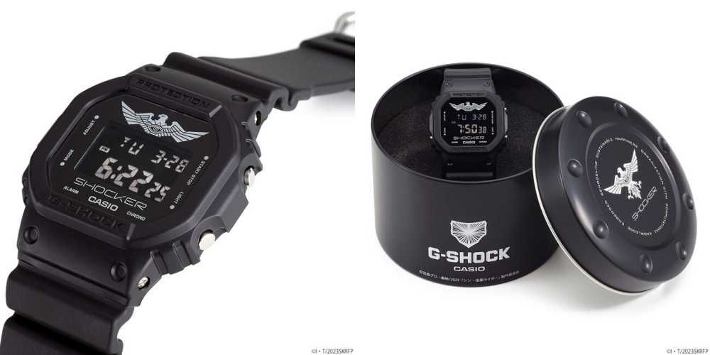 予約受付中｜シン・仮面ライダー × G-SHOCK DW-5600 SHOCKERモデル