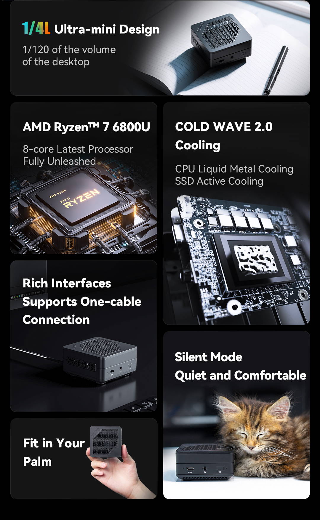 Minisforum EM680 AMD Ryzen™ 7 6800U Desktop Mini PC – Exegeek