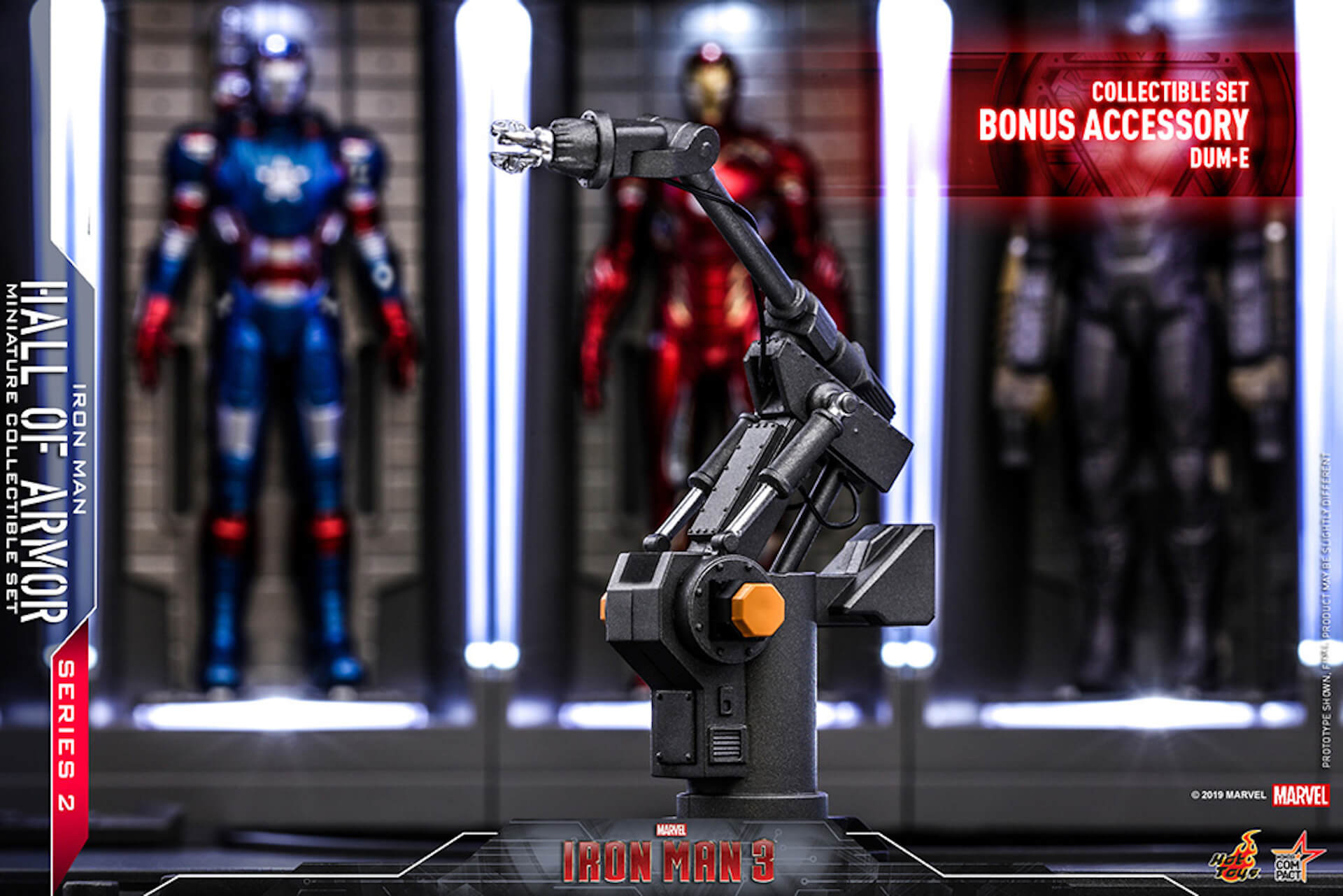 アイアンマン3』に登場するアーマーが手のひらサイズに！ホットトイズ