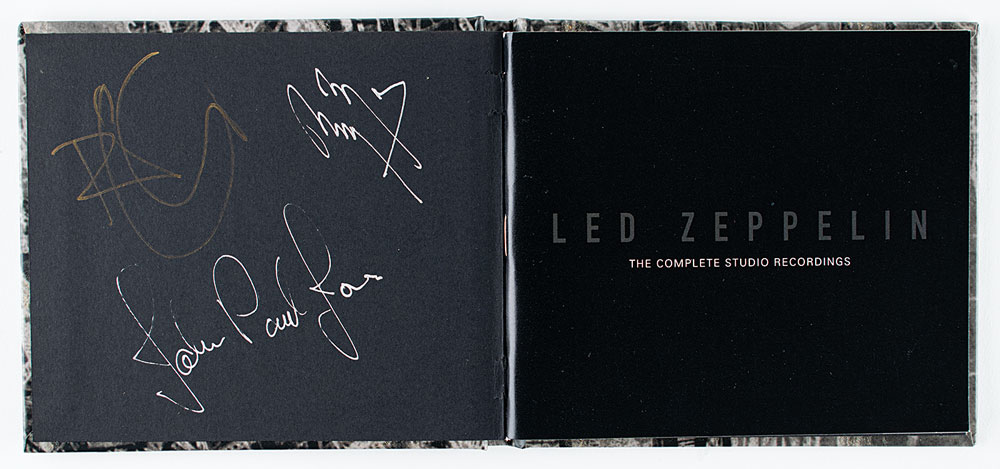 Led Zeppelin Signed Box Set | RR Auction