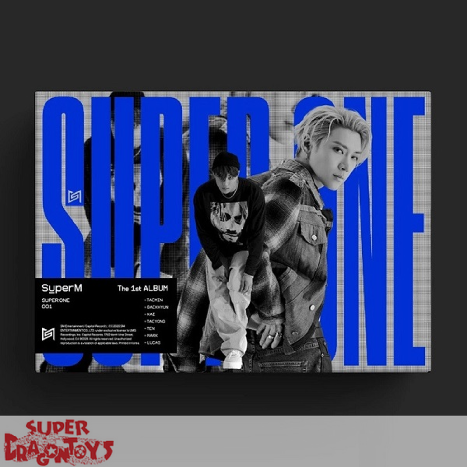 SUPER M - SUPER ONE - 1ST ALBUM [AMERICAN EDITION] - SUPER DRAGON TOYS