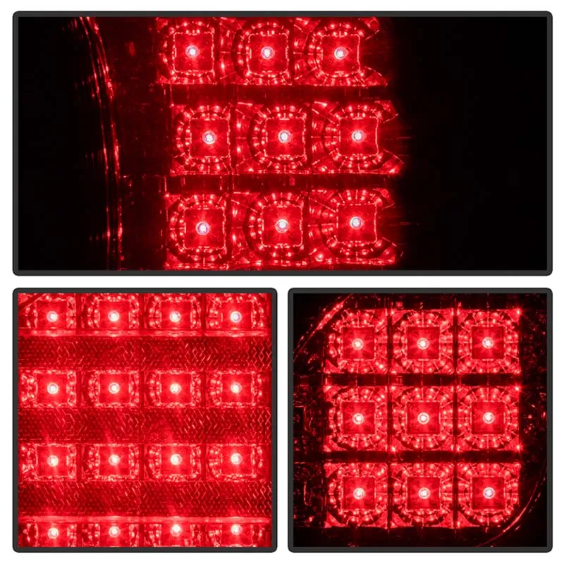 Spyder Auto LED Red/Clear Tail Lights Lexus GS 300 400 1998-2005