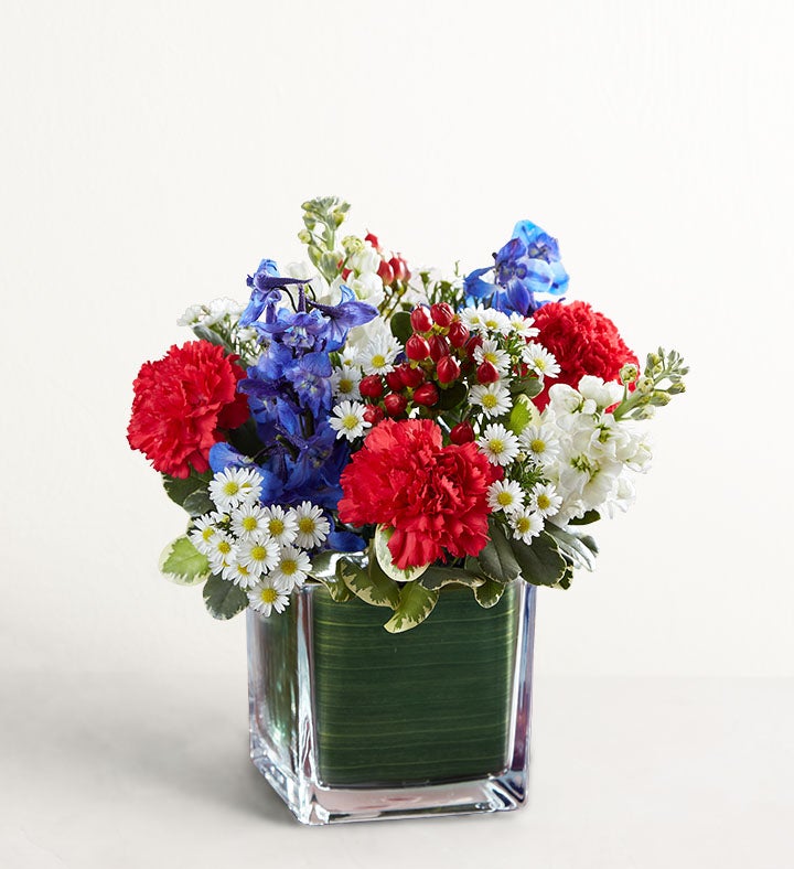 Healing Tears™ Red, White & Blue from 1-800-Flowers.com