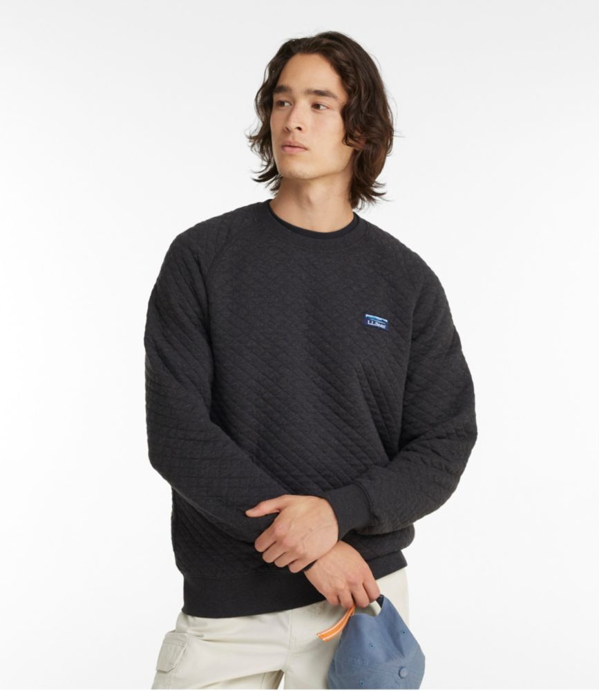 Men's Quilted Sweatshirt, Crewneck | Sweatshirts | L.L.Bean Canada
