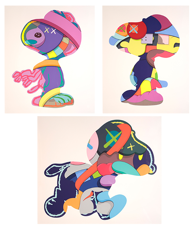 カウズ KAWS No Ones Home , Stay Steady , the Things That （3点組