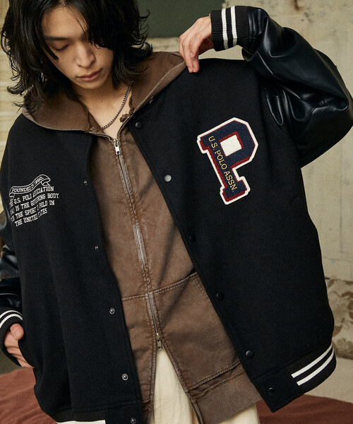 セール】U.S. POLO ASSN./ユーエスポロアッスン 別注 FAKE LEATHER
