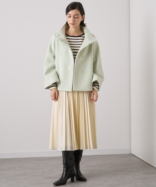 ANAYI（アナイ）の「シャンブレーショートコート（その他アウター