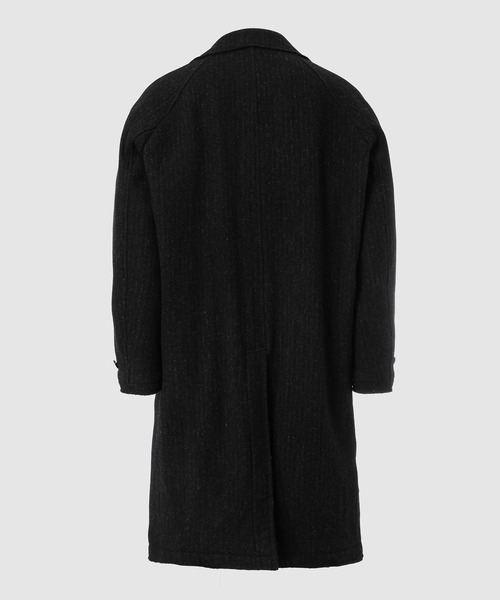 セール】WOOL TWILL STRIPE DUFFLE COAT（ダッフルコート）｜COMME des