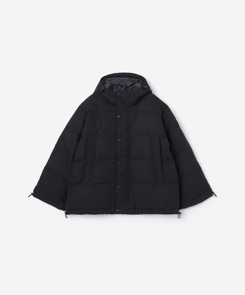 DANTON | ポリエステルタッサー ダウンフードジャケット WOMEN（ダウン