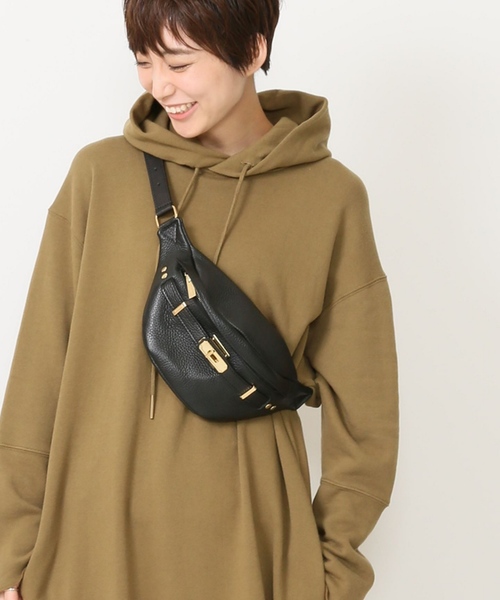 ✨️未使用✨️ シータパランティカ ボディバッグ シボ革 ウエスト