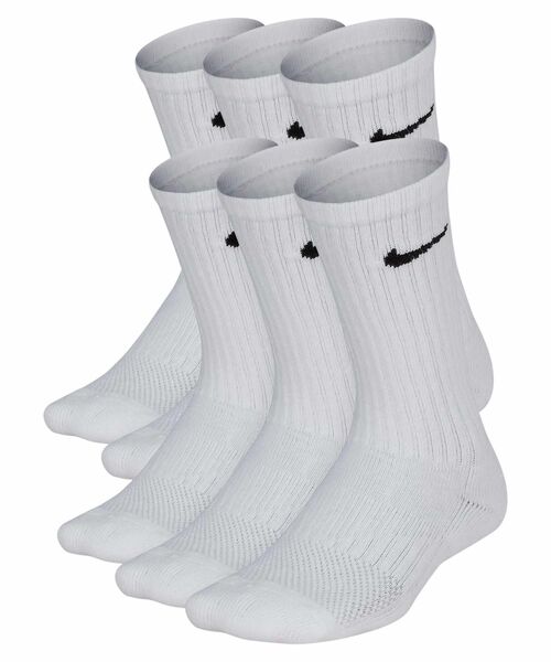 ナイキ エブリデイ キッズ クッションド クルー ソックス (6足) / Nike