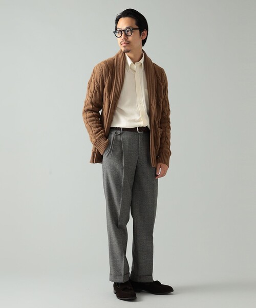 BAFY（バフィー）の「BAFY × BEAMS F / 別注 ケーブル ショールカラー