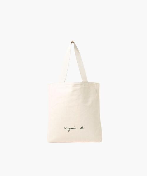 WEB限定 ロゴ トートバッグ GO03－08（トートバッグ）｜agnes b