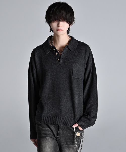7G Comfort Knit Polo / 7ゲージ コンフォート ニットポロ（ニット