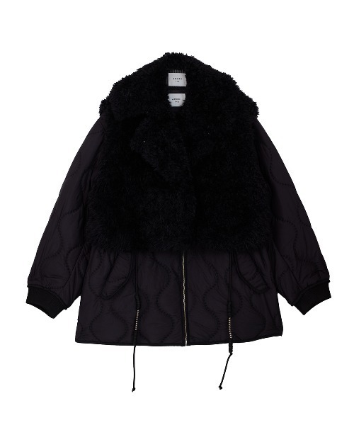 Ameri（アメリ）の「BOA VEST SET QUILTING COAT（その他アウター