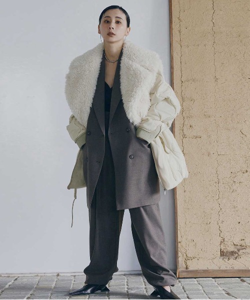 Ameri（アメリ）の「BOA VEST SET QUILTING COAT（その他アウター