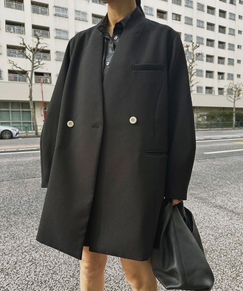 Ameri（アメリ）の「2WAY ARCH SLEEVE JACKET（テーラードジャケット