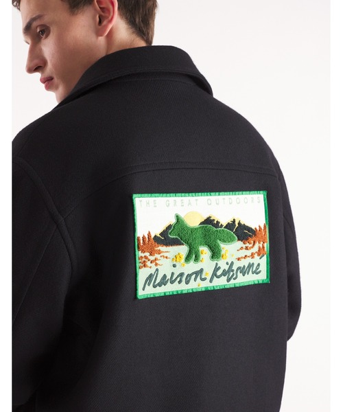 Maison Kitsune（メゾンキツネ）の「VARSITY JACKET（スタジャン