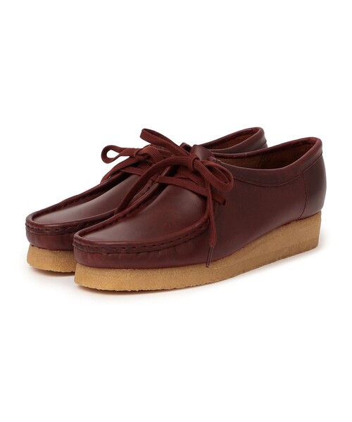 CLARKS: レザー ワラビー 24FW（モカシン/デッキシューズ）｜Clarks