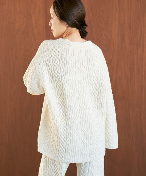 plage（プラージュ）の「Cable Knit プルオーバー（ニット/セーター