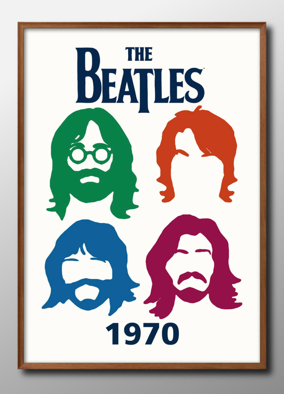 14003 ポスター 絵画 A3サイズ『Beatles ビートルズ』アート イラスト