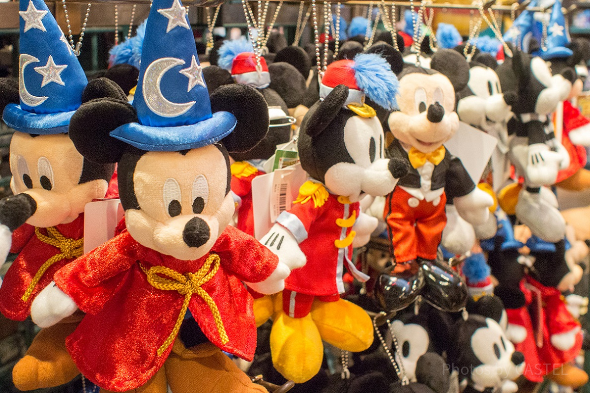 ミッキー ぬいぐるみバッジ| キャステル | CASTEL ディズニー情報