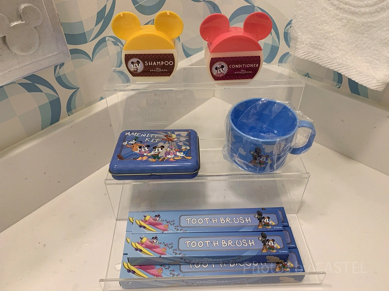ディズニーホテルのアメニティ】ディズニーランドホテル・ミラコスタ