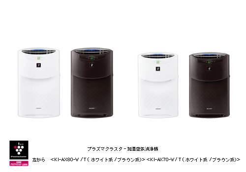 プラズマクラスター25000搭載 加湿空気清浄機 2機種を発売 | ニュース