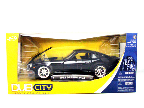 希少！DUBCITYダイキャストミニカー 1/24サイズ 72' DATSUN240Z ブラック